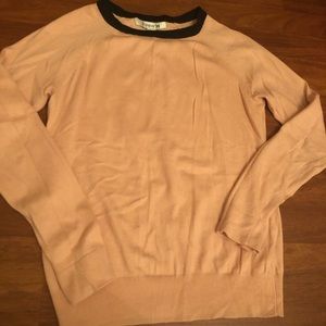 Forever21 like new Sweater Top peach and black